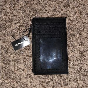 black card wallet